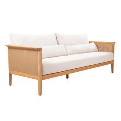 Peninsula 3 Seat Sofa with Cushions