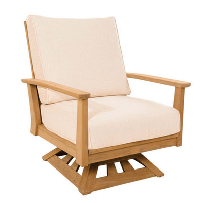 Harbor Island Teak Swivel Rocker