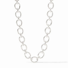 Julie Vos Catalina Silver Demi Link Necklace - 19