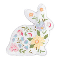 Bunny Shaped Floral Pillow - 15