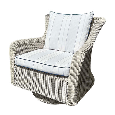 Sag Harbor Deep Seated Swivel Rocker with Cushion