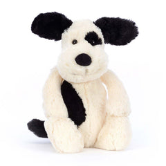 Bashful Black & Cream Puppy