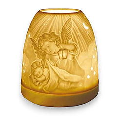 Ceramic Igloo Angels Votive
