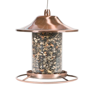 Copper Top Bird Feeder - 2lb Capacity