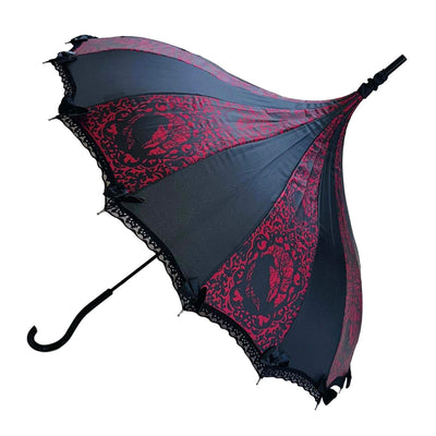 Raven Burgandy Umbrella