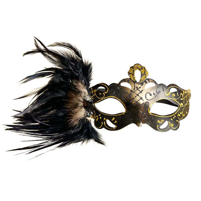 Feather Masquerade Mask