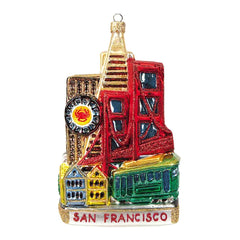 San Francisco Landscape Ornament