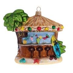 Beach Bar Shack Ornament