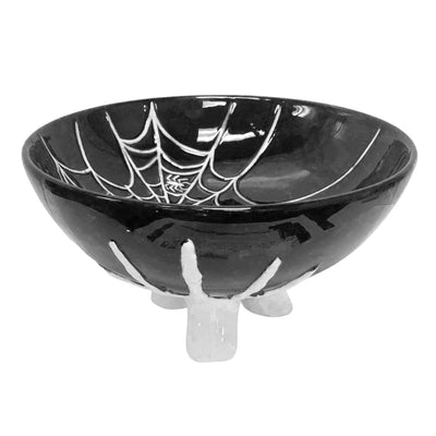 Spider Web Candy Bowl - 5" Tall