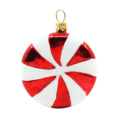 Peppermint Candy Swirl Ornament