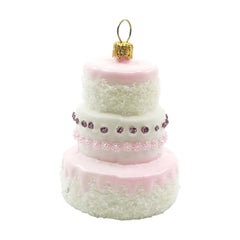 Pink 3 Tier Layer Cake Ornament