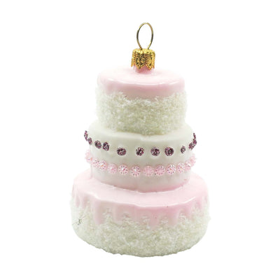 Pink 3 Tier Layer Cake Ornament