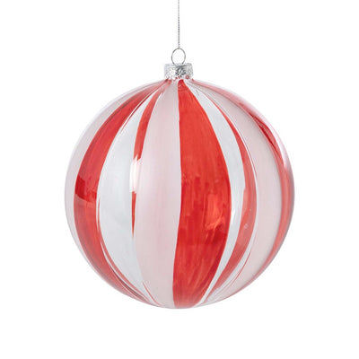 Peppermint Stripe Ornament, 7"