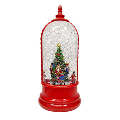 Musical Nutcracker Lantern with Swirling Snow &  Light - 11