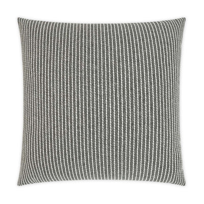 Linus Graphite Pillow - 22"x22"
