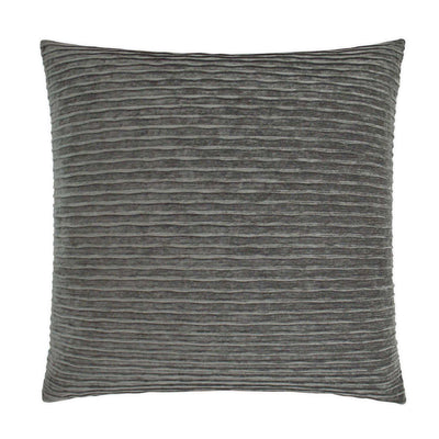 Grey Pleatte Pillow - 24"x24"