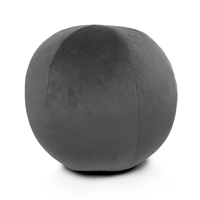 Ball Pillow - Charcoal - 10"x10"