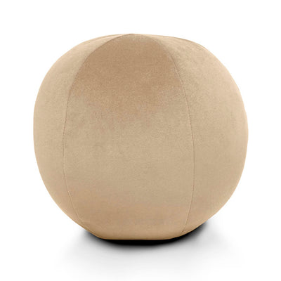 Ball Pillow - Latte - 10"x10"