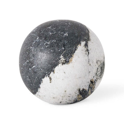 Black White Marble Ball Deco