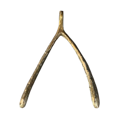 Gold Wishbone Figure - 6" Long