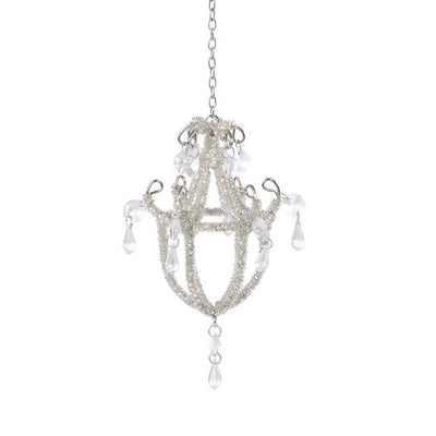 Chandelier Beaded Ornament, 6"