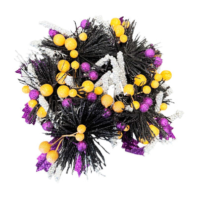 Halloween Candle Silk Wreath - 18"