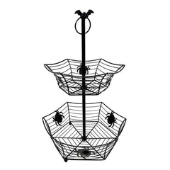 Two Tiered Spiderweb Tray - 17