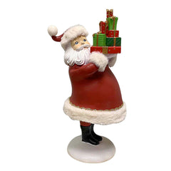 Santa Serving Gifts Resin Figure - 18