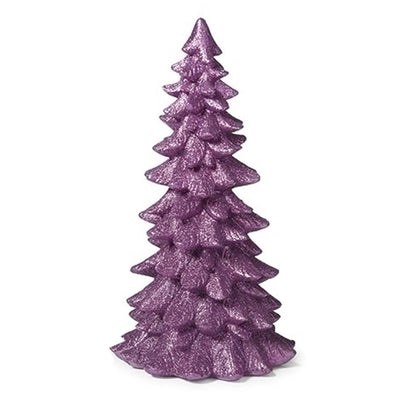 Purple Glitter Tree - 11"