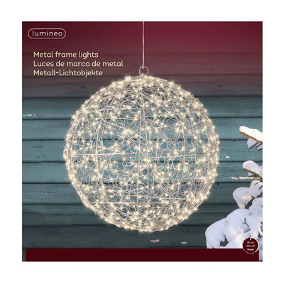 Warm White Globe - 11"