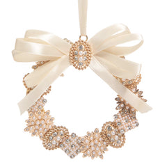 Vintage Brooch Wreath Orn 5