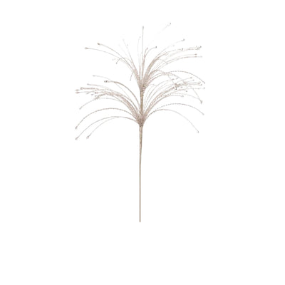 Silver Beaded Spray - 26"