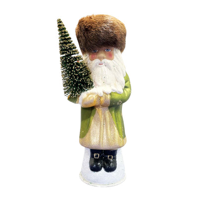 Green Russian with Brown Fur