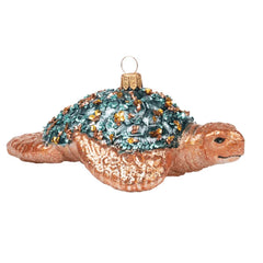 Sparkly Sea Turtle Ornament