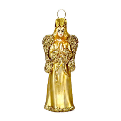 Mini Gold Angel Ornament - 2"