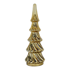 Gold Glass Xmas Tree - 13