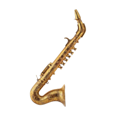Gilded Saxophone Ornament - 17"