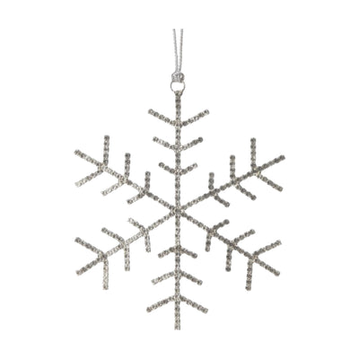 Petite Jewel Snowflake Ornament - 5"