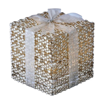 Led Faux Diamond Gift Box - 12"