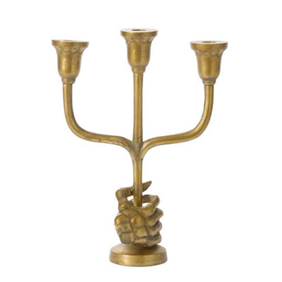 Skeleton Candelabra - 15" Tall