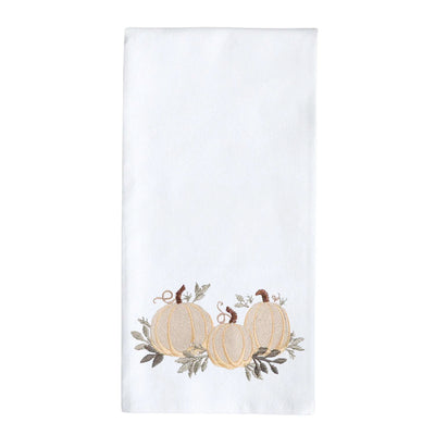 White Pumpkin Trio Towel