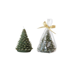Christmas Tree Shaped Candle