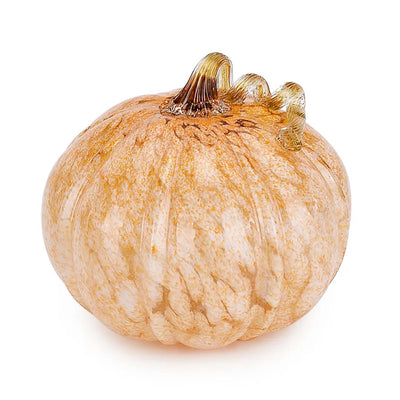 Champagne Marble Pumpkin - 9"