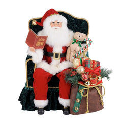 Night Before Christmas Chair Santa