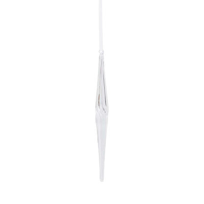 Frosted Icicle, 10"