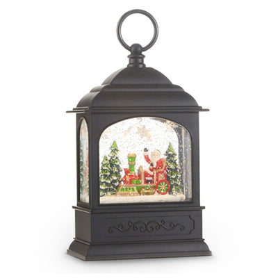 Santa Train Led Lantern 8.5"