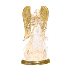 Swirling Water Angel with LED Lighting - 13