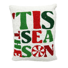 Peppermint Beaded Pillow - 10