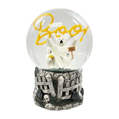 Ghost Glitterdome with LED Lighting - 6.5" Tall