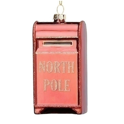 North Pole Mailbox Ornament - 3.75"